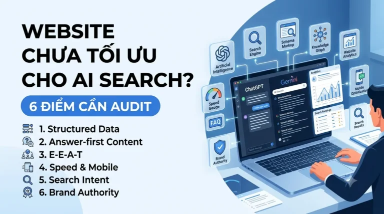 6 Điểm Cần Audit Website Trong Thời Đại AI Search