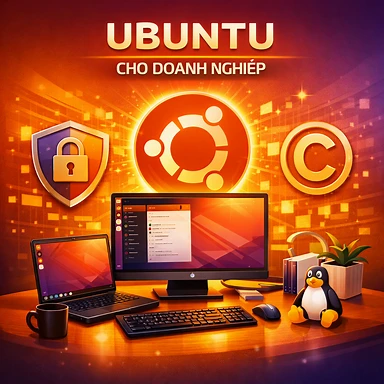 Áp Lực Bản Quyền Phần Mềm Tăng Cường - Ubuntu cho doanh nghiệp