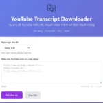 Tải phụ đề video youtube